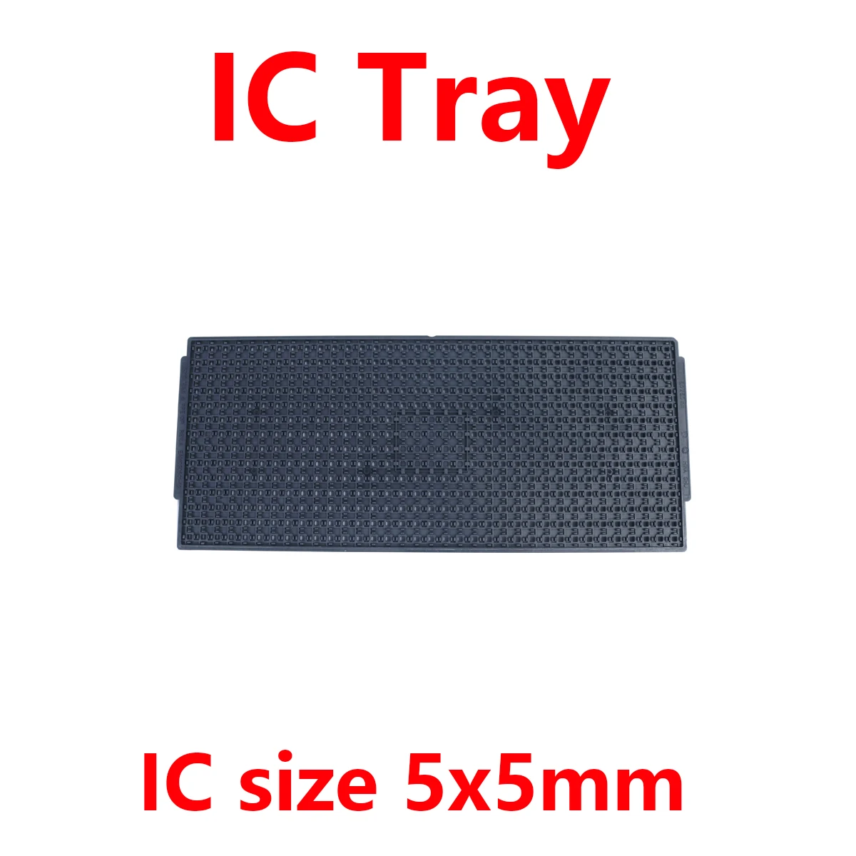 

QXR ESD IC Tray Chips Tray fit for 5x5 mm Chips