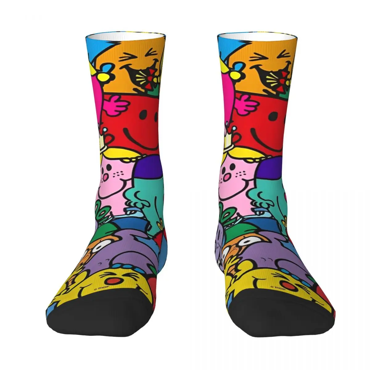 Взрослые мужские носки Mr M-Men забавные чулки с героями мультфильмов Маленький M-Miss