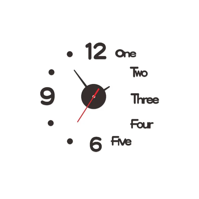 Настенные 3d-часы «сделай сам», зеркальные европейские современные акриловые цифровые часы с цифрами, кварцевый механизм с наклейками, домашний Настенный декор для гостиной