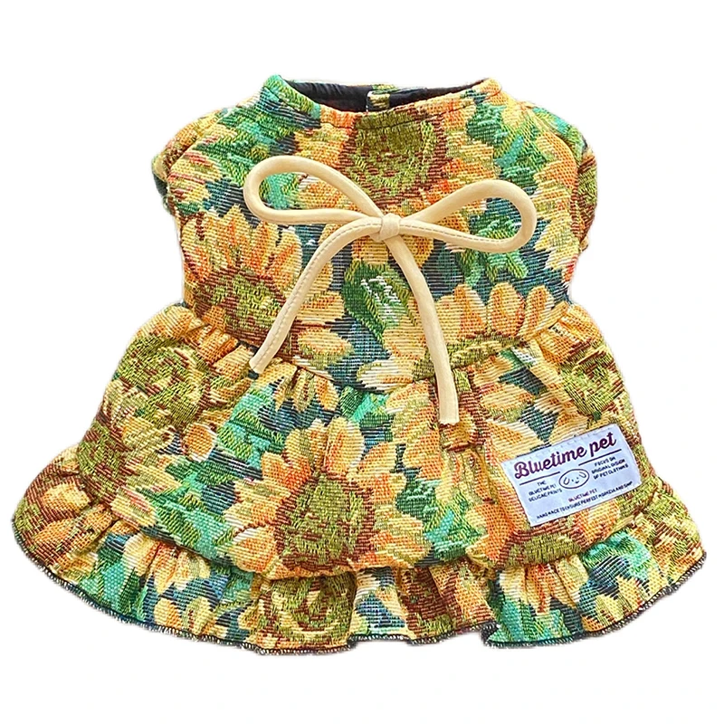 

Spring Dog Dress Cat Puppy Small Medium Big Large Dog Clothes Corgi Samoyed Husky Labrador Golden Retriever Clothing Costume