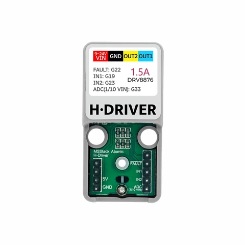 Официальная база драйвера ATOMIC H-Bridge M5Stack (DRV8876)