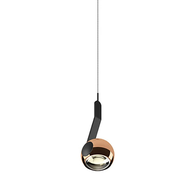 

Modern Minimalist Pendant Lighting Designer Rotating Lift Metal Hanging Lamp Bedroom Bedside Restaurant Bar Loft Drop Lights