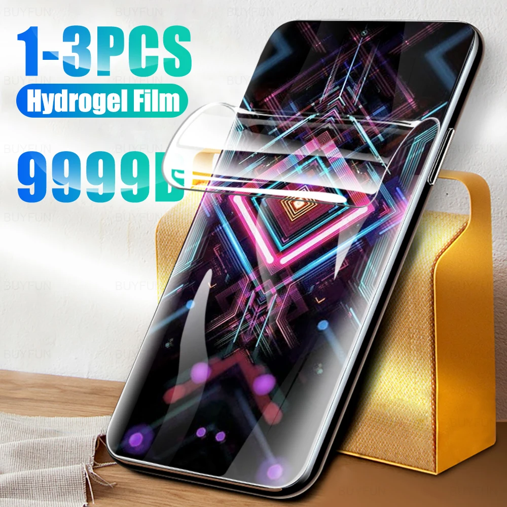 

Гидрогелевая пленка для Xiaomi Redmi K40 K40S K50 K30 Gaming Pro Plus, пленка для защиты экрана с полным покрытием, не безопасное стекло, 3 шт./2 шт./1 шт.