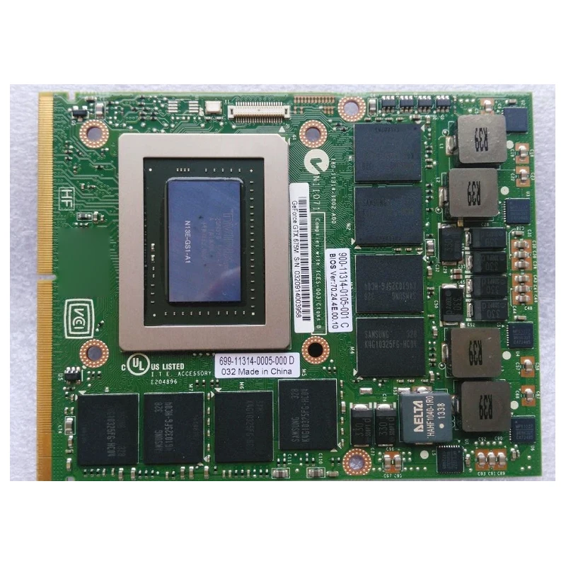 

100% Новый оригинальный 1 год гарантии GTX675M
