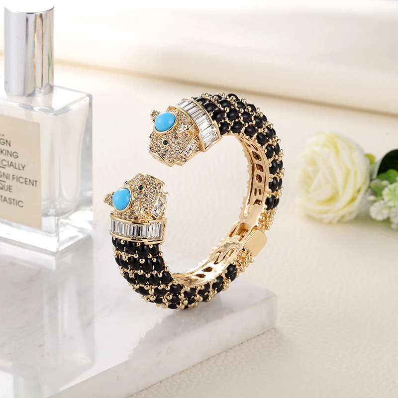 Браслет в ретро стиле серая птица из смолы животное дракон свинка роскошные