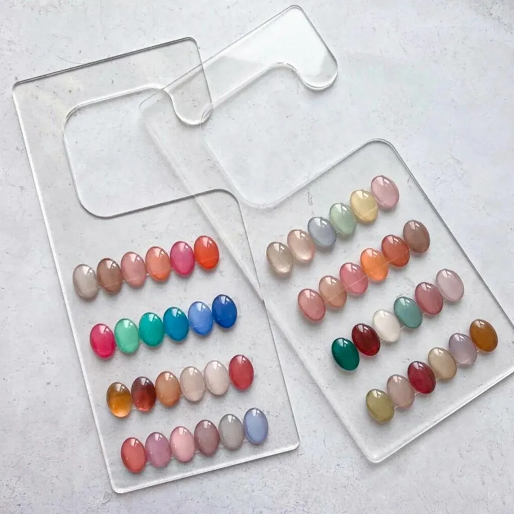 

Acrylic Showing Holder False Nail Fingernail Nail Art Display Board Nail Hanger Sample Display Display Stands