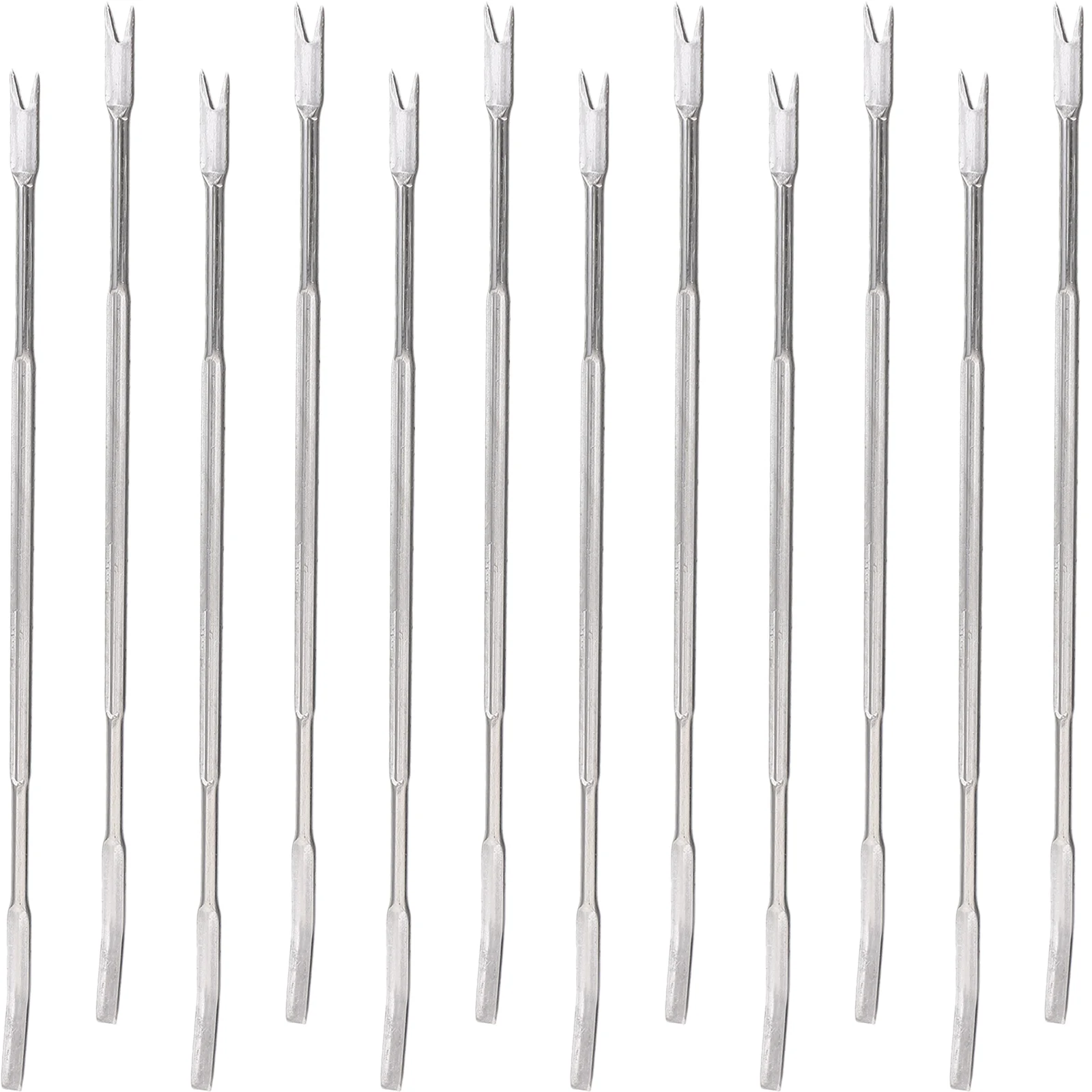 

BESTONZON 12PCS Stainless Steel Shellfish Seafood Forks Nut Picks Seafood Tools