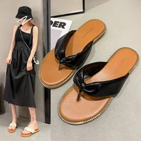 flat shoes women flip flops slippers 2022 summer new beach casual slippers ladies sandals bathroom non slip shoes womens shoes