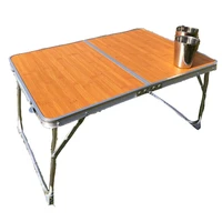 lightweight portable folding table strong load bearing dirt resistant simple installation for outdoor picnic camping fishing