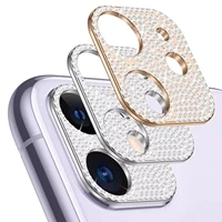 for iphone 11 back camera lens screen protector for iphone11 11 3d diamond glitter lens protective decoration sticker cover new