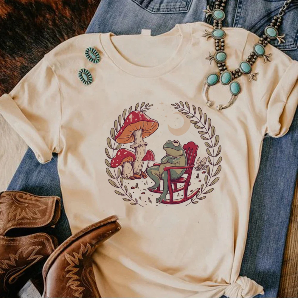 

Женская футболка Goblincore с принтом манга, аниме одежда в стиле 1920-х