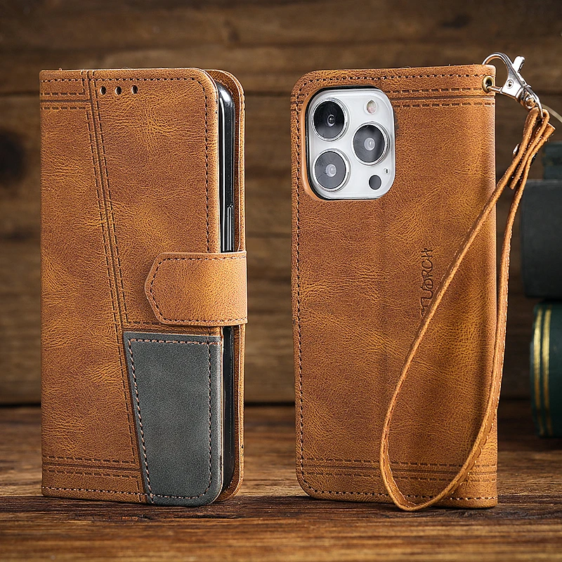 Leather Case For Samsung Galaxy S21 S20 FE S22 Ultra S10 S9 S8 Plus S10E Note 10 Lite Plus 20 Ultra 9 8 Flip Book Case Cover