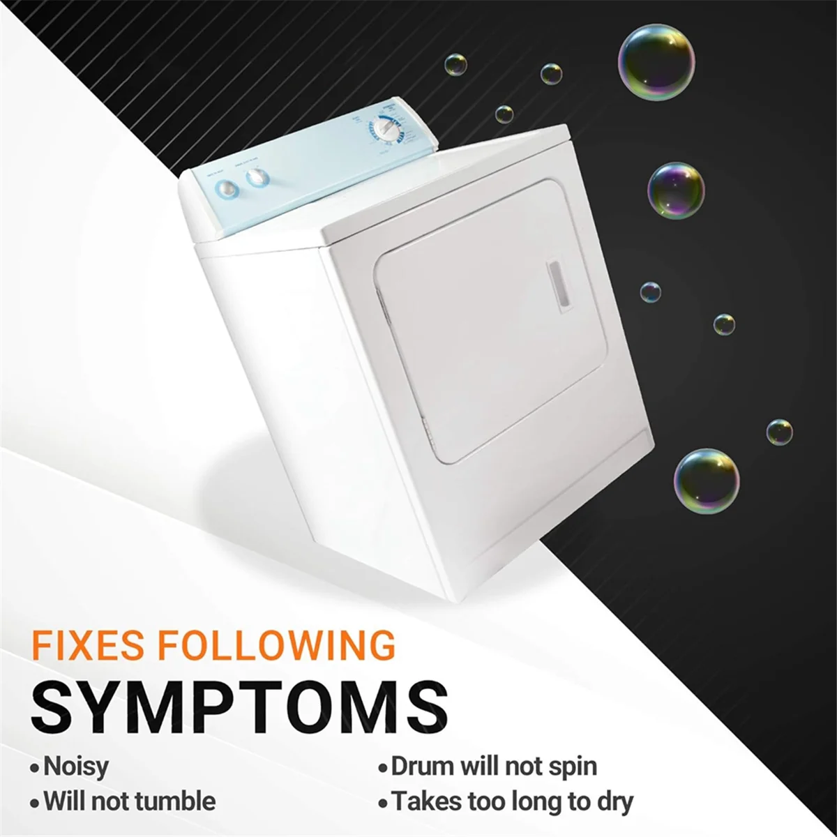 Сверхпрочный 8066184 Замена шкива двигателя сушильной машины точно подходит для