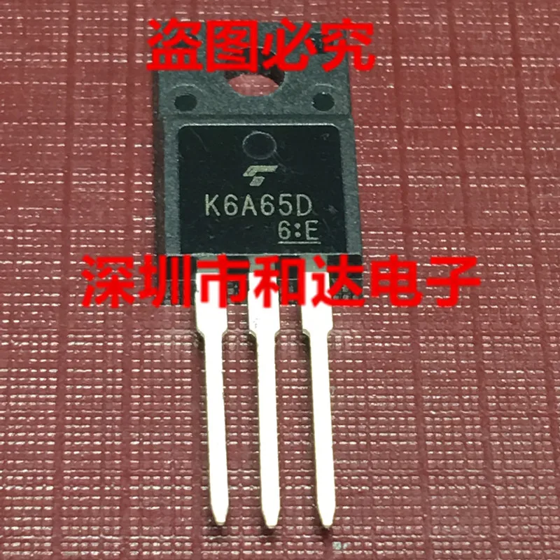 

5PCS-10PCS TK6A65D K6A65D TO-220F NEW AND ORIGINAL ON STOCK