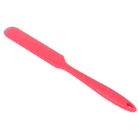 long handle silicone spatula cake cream mixer baking dough scrapers confectionery tools kitchen accessories red