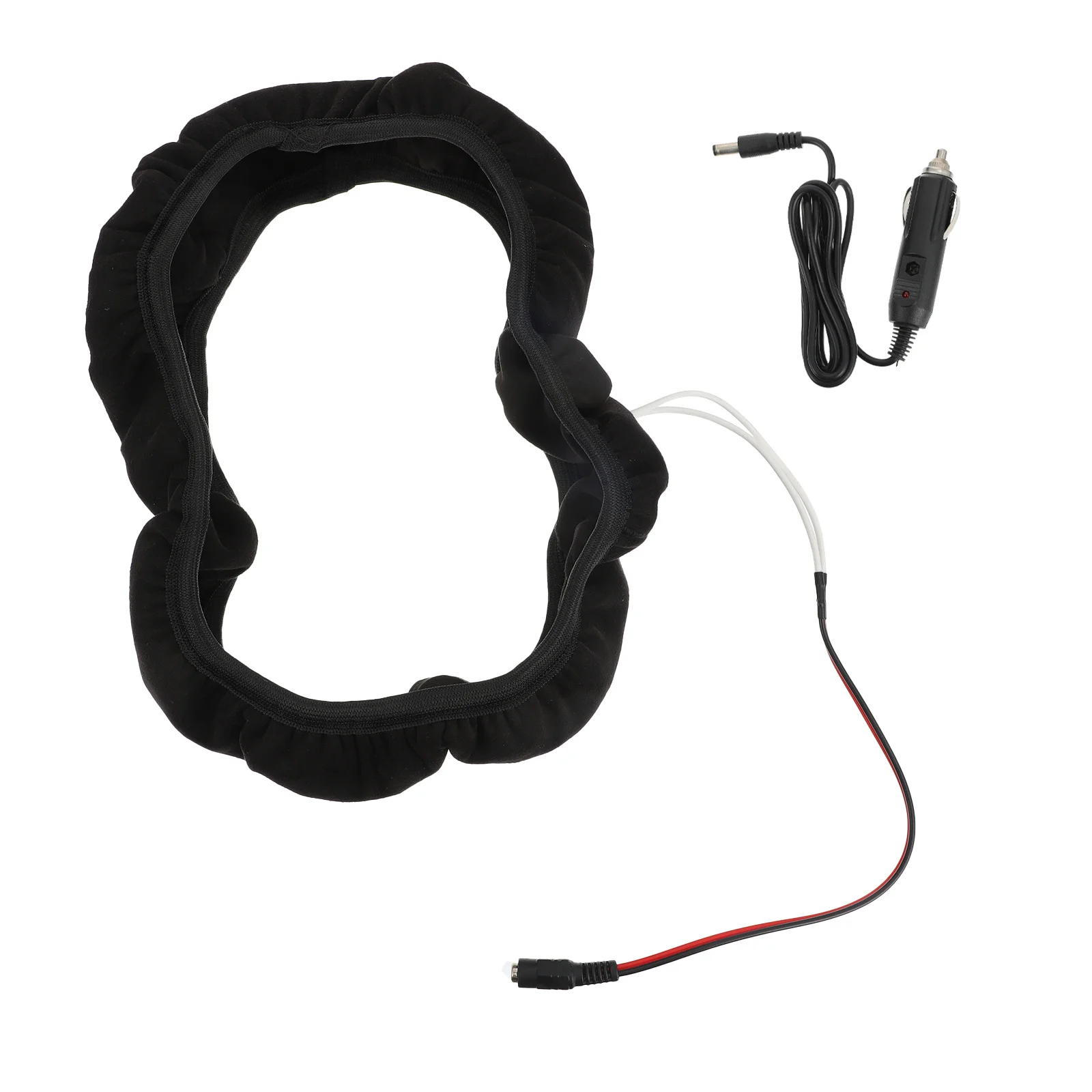 

Heated Steering Wheel Cover Auto Steering Wheel Protective Cover Car Accessory
