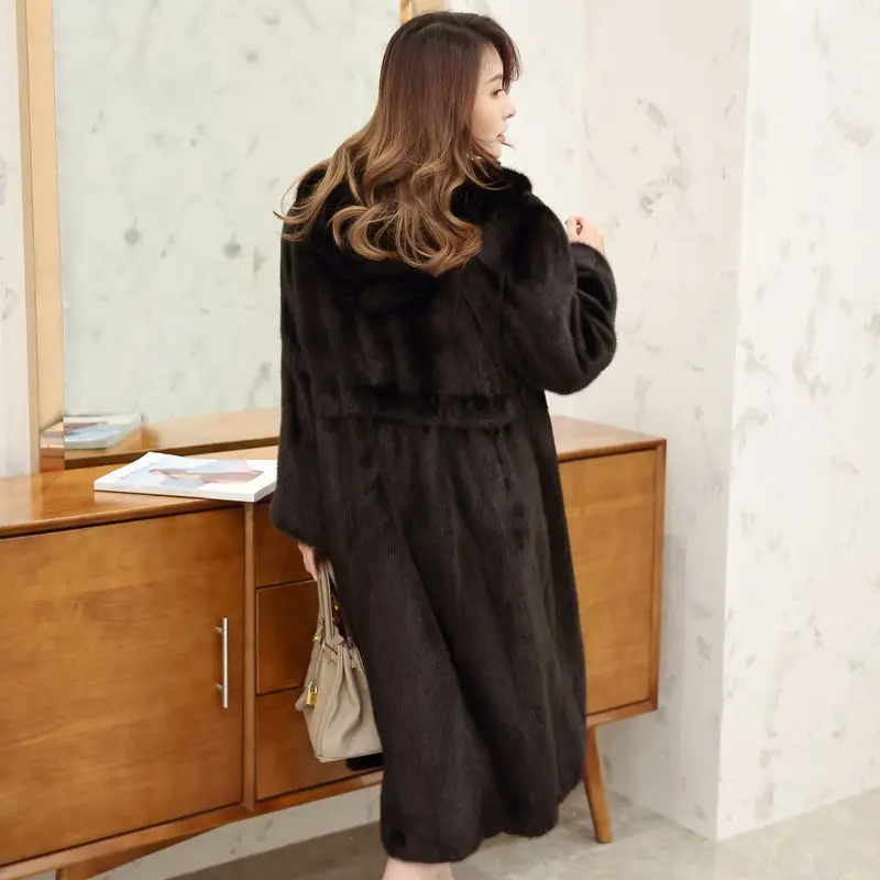 

Mink Coats Women Natural Fur Coats Real Mink Fur Coat Female Genuine Fur Jackets Long Ladies Winter Clothes Oversize 7XL 6XL 5XL