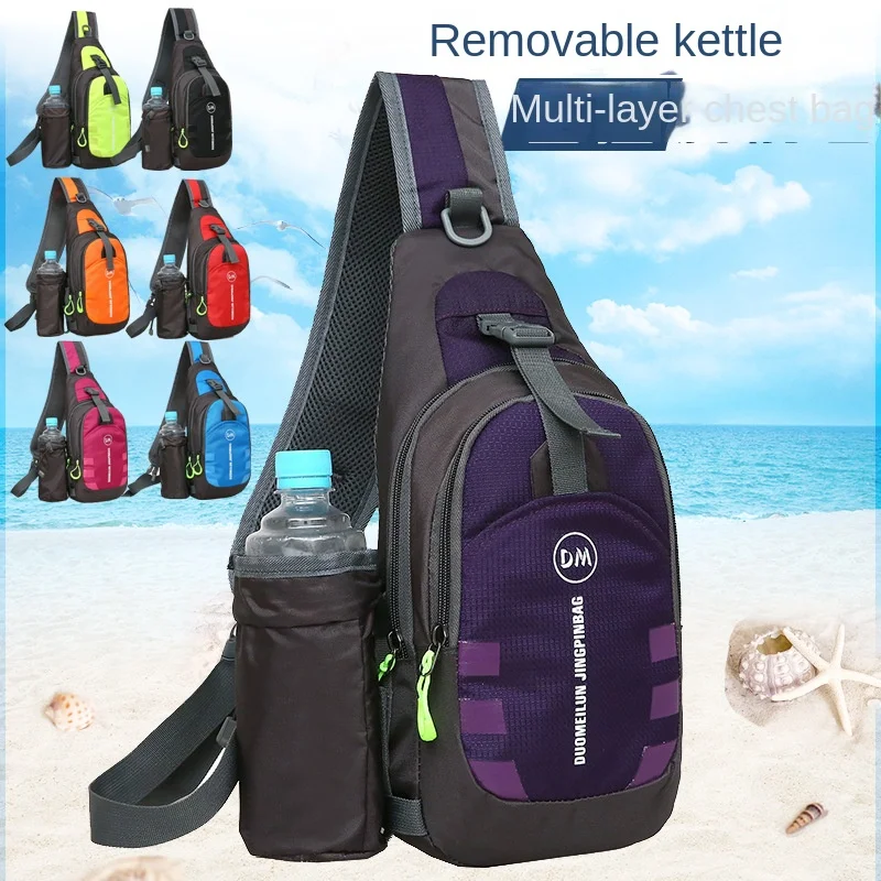 Fashion Men Women Handbag Sport Belt Waist Pack Pouch Shoulder Bag Water Bottle Holder Bag for Running Jogging Hiking