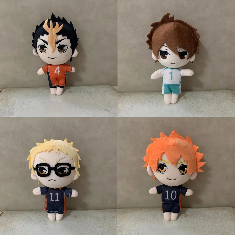 

20cm Cartoon Demon Slayer Plush Toys Volleyball youth Little Girl Doll Soft Stuffed Dolls Lovely Pillow Kids Gift