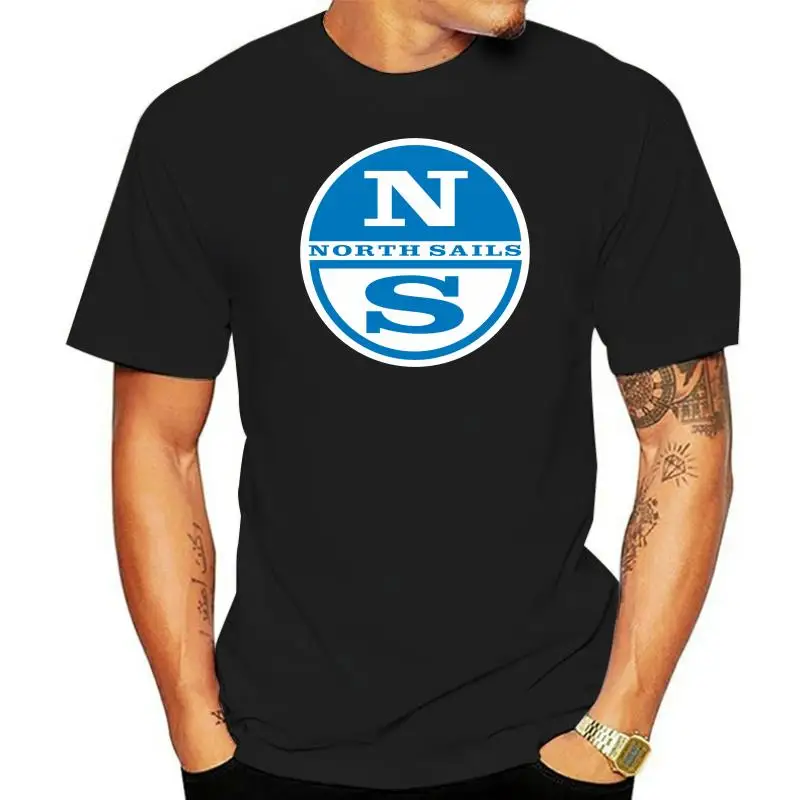 

North Sails Logo Black T-Shirt Mens Tee