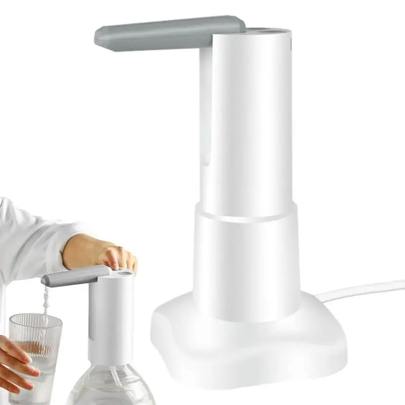 

Настольный диспенсер для воды, складная помпа для бутылок со съемным основанием, умный универсальный, переключатель для питьевой воды
