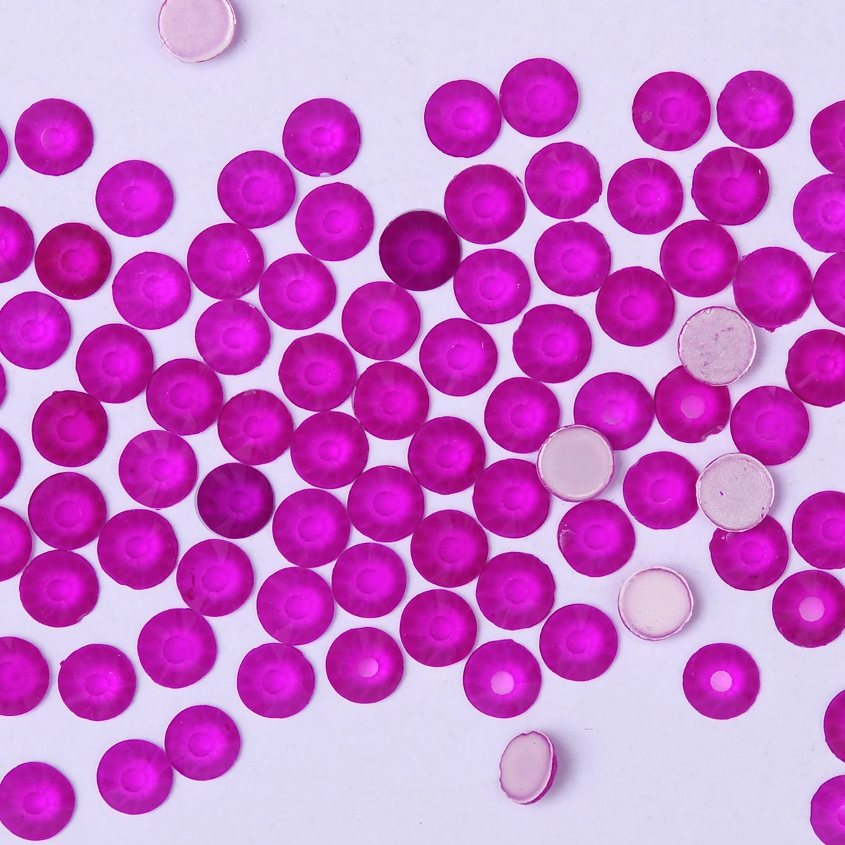 Аметист флуоресцентный FlatBack дизайн ногтей Клей для страз на кристаллах светящийся DIY рукоделие Applqiue одежда