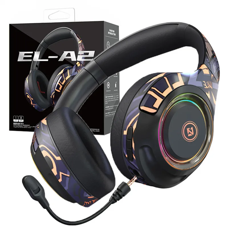 

Xiaomi New Wireless Bluetooth Headphones EL-A2 Earphones Headset with Microphone Bluetooth 5.1 Physical Noise Reduction Earbuds