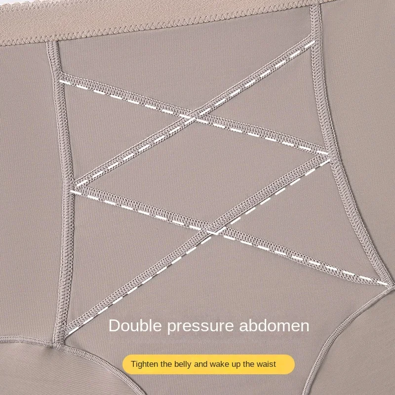 Женские Корректирующие шорты с высокой талией дышащие корректирующие трусики