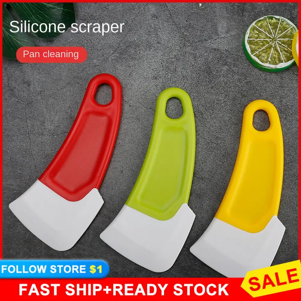 

Скребок для нижней части кастрюли, лезвие для плиты, кухонные инструменты, чистящее лезвие, удобная Антипригарная посуда без вреда для кастрюли