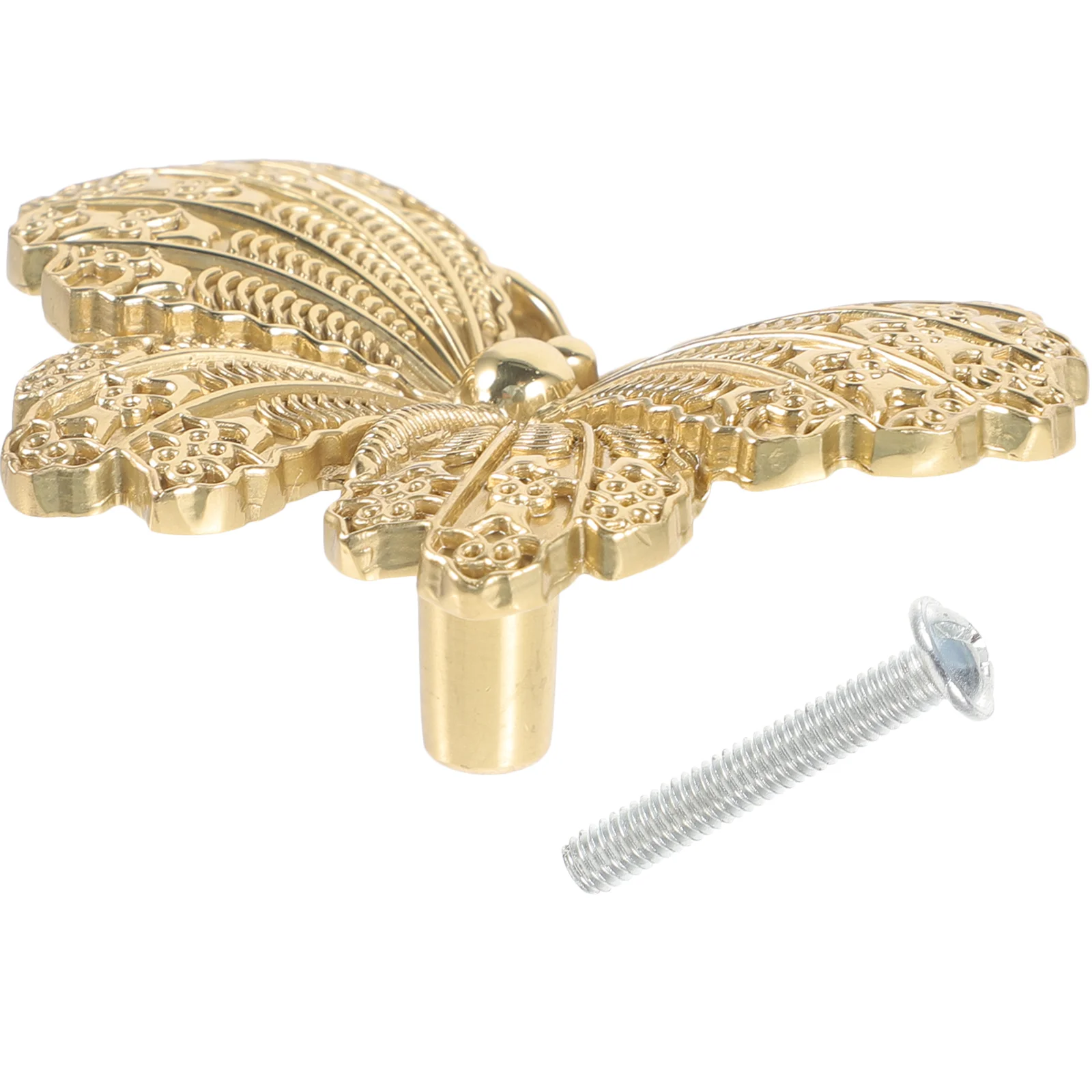 

Drawer Pulls Butterfly Knobs Cabinet Interior Door Handle Handles Brass Dresser Gold Bathroom Cabinets
