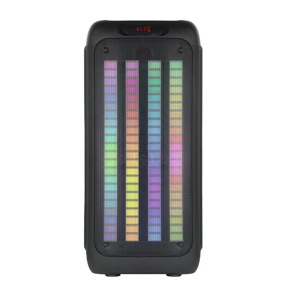 

High quality RGB led speaker cheap price blue tooth wireless outdoor speaker electronic gadgets smart speaker kalonka player