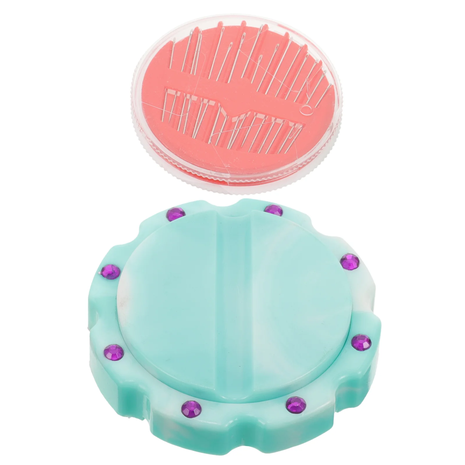 

Pin Cushion Needle Aspirator Minder Cross Stitch Magnetic Box Keeper Sewing Accessories