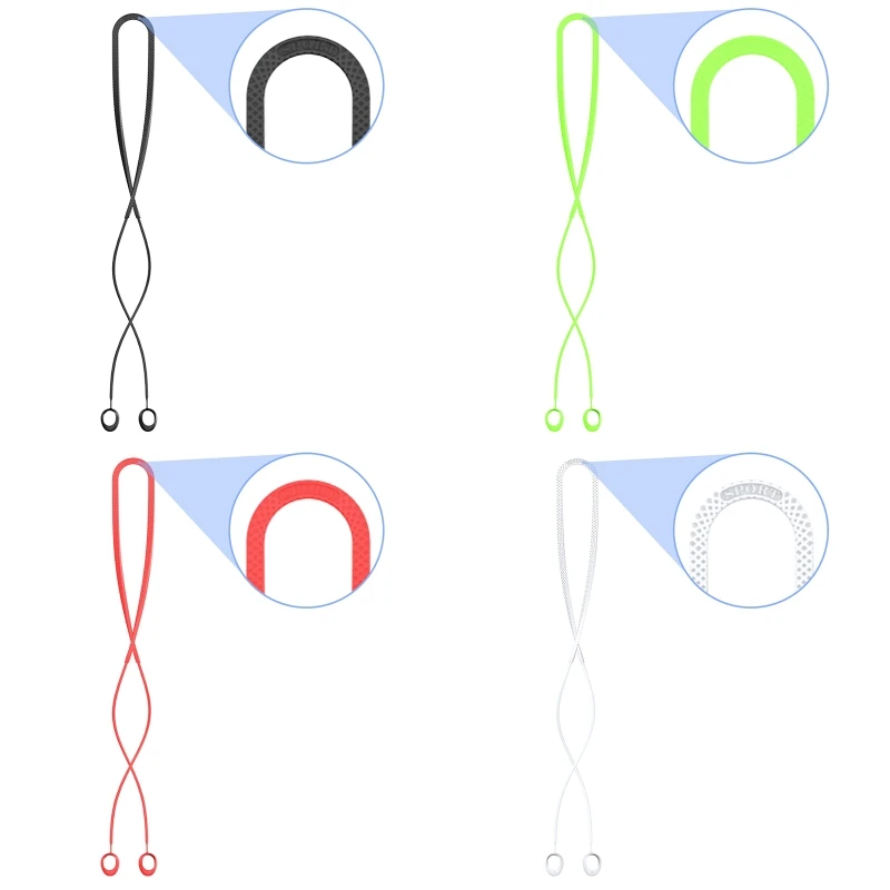 

Fashion Earphone Anti-lost Strap Soft Hanging Neck Rope Cable Waterproof Lanyard Accessory for jblTune 115TWS Headphone