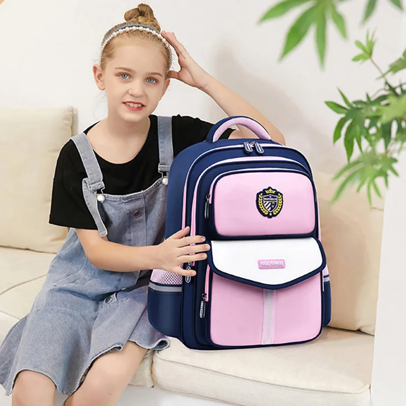 Boys Girls School Bags Children Primary School Backpack Satchel Kids Book Bag Large Capacity Schoolbag Mochila Infantil 2 Sizes