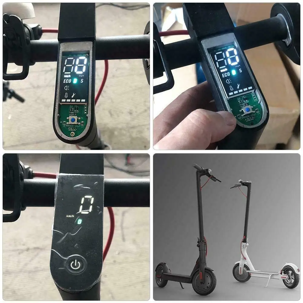Фото Панель приборов для электросамоката Xiaomi M365 Pro: Bluetooth LED-дисплей, сменная плата управления, запчасти №5
