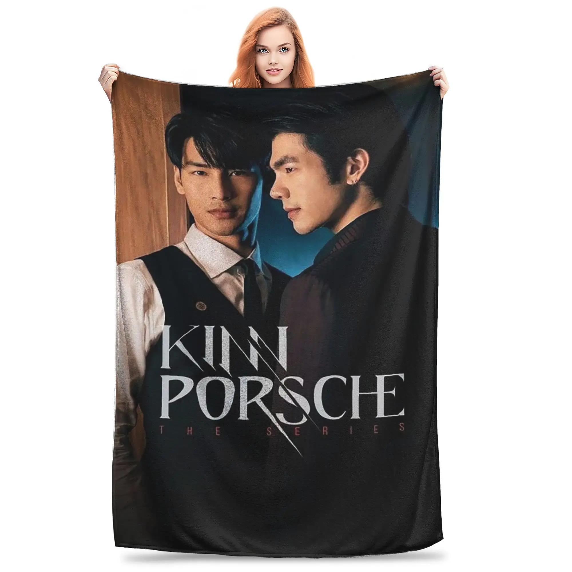 Одеяло KinnPorsche серии Mile Phakphum флисовое легкое покрывало для дивана дорожное