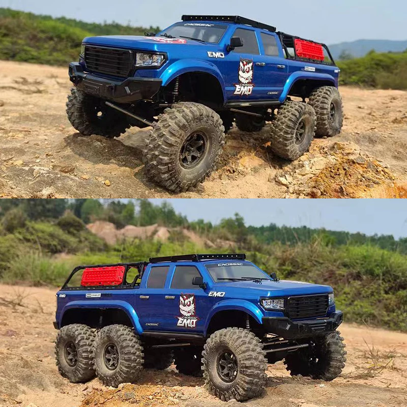 

Crossrc at6 6wd RTR 1/10 6x6 RC remote control model car with front and rear differential lock