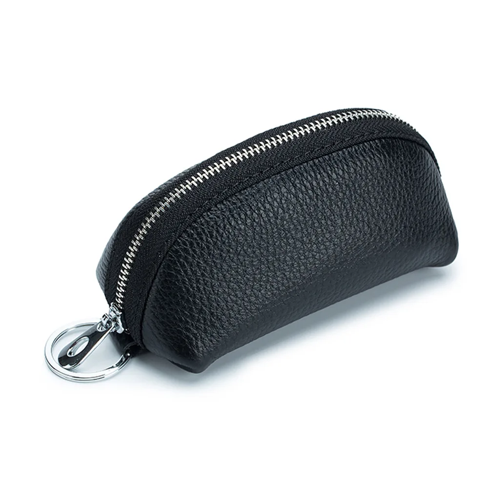 

Leather Multi-function Key Large-capacity Coin Purse Feeling Key Organizer Small Soft Car Keychain Pouch Case Car Home