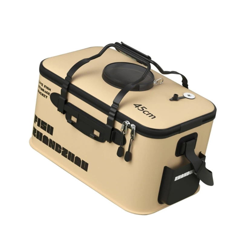 Портативное интегрированное ведро для рыбы ящик живой складное из ЭВА с ручкой