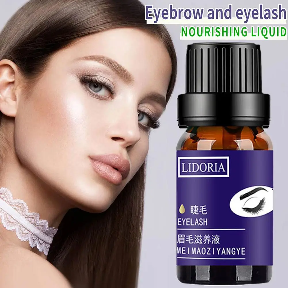 

10ml Eyebrow Eyelash Growth Serum Fast Growing Prevent Cosmetics Lashes Fuller Enhancer Longer Hair Eyelashes Loss Thicker L8S3