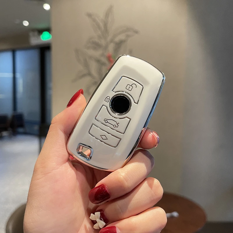 Чехол для автомобильного ключа из ТПУ для BMW 1 3 5 7 серии X1 X3 X4 X5 F10 F20 F30 F18 F25 M3 M4 E34 E36