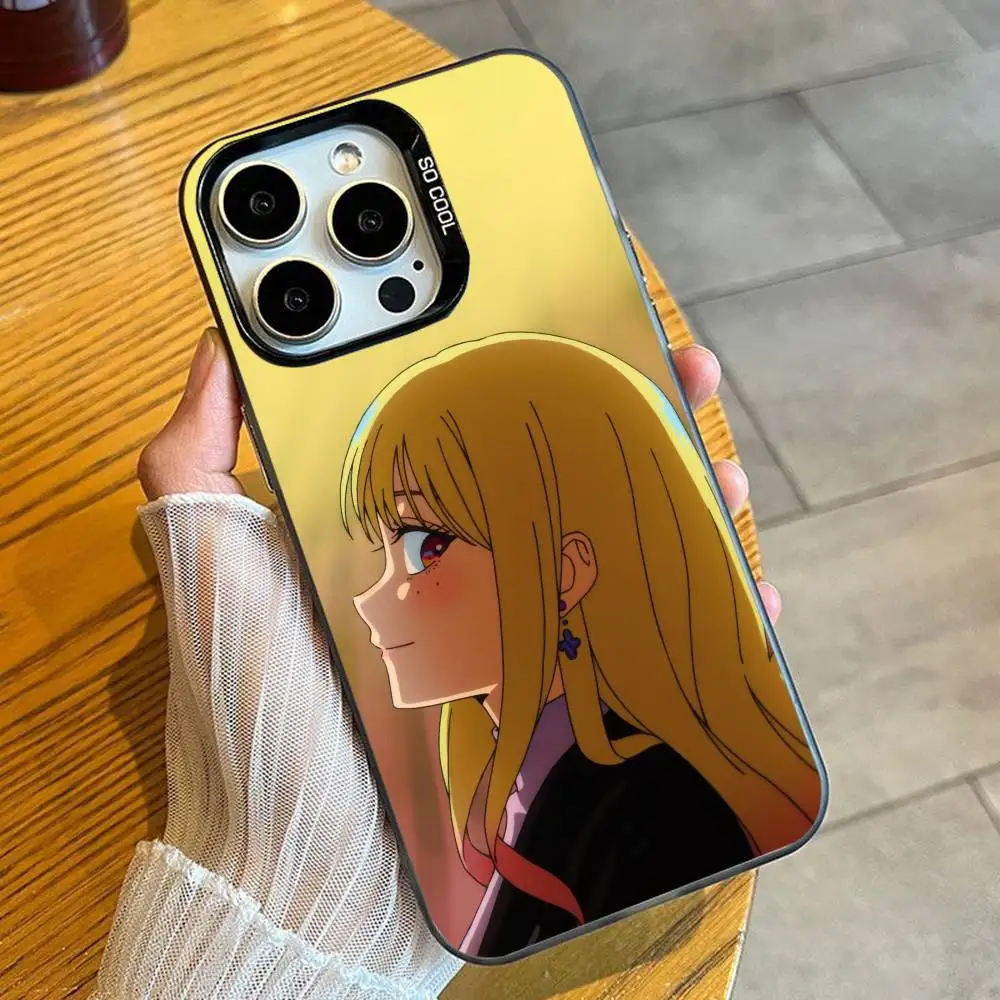 Чехол для телефона Mei K-Kinosaki M-MarriageToxinS для iPhone 16 17 15 14 12 13 Pro Max, черный матовый противоударный чехол-накладка (art.: 3920da3c151de) - 3920da3c151de