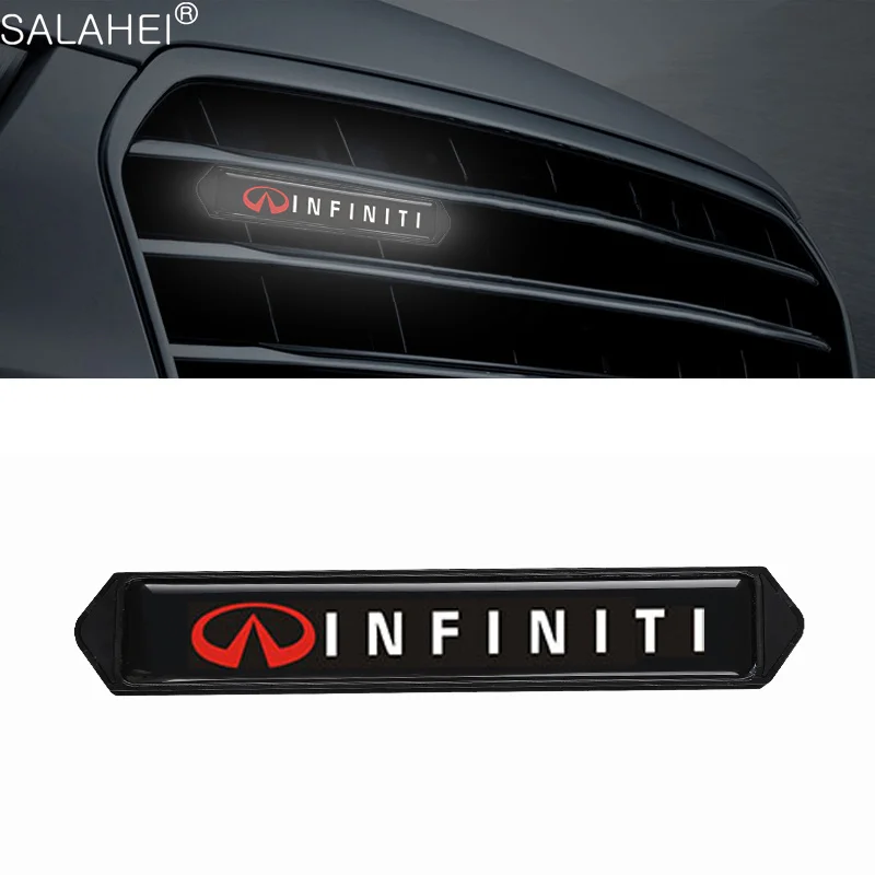 

Car Front Grille LED Logo Light Decoration For Infiniti FX35 Q50 Q30 ESQ QX50 Q60 QX60 Q70 QX70 EX JX35 G35 G37 QX80 Accessories