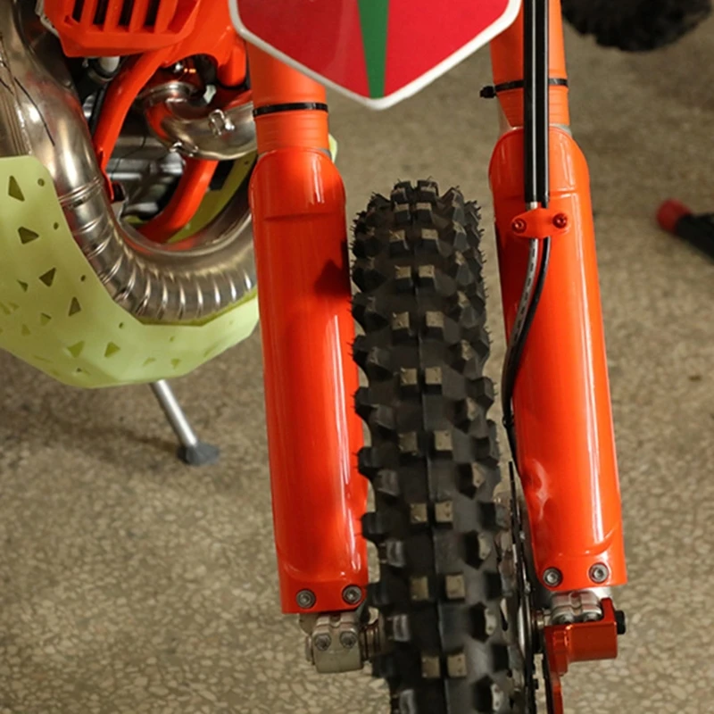 Защитные чехлы на переднюю вилку для мотокросса CX125 защитные пластиковые Cvoer