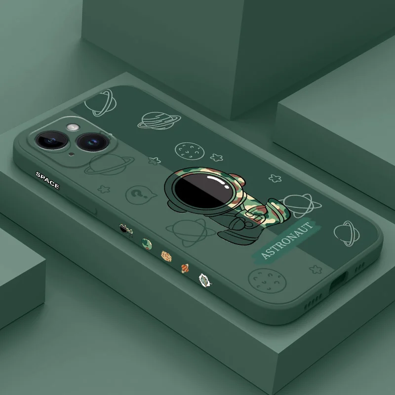 

Чехол для телефона с камуфляжным рисунком для iPhone 14 13 12 11 Plus Pro Max Mini X XR XS SE2020 8 7 6 6S Plus, чехол из жидкого силикона