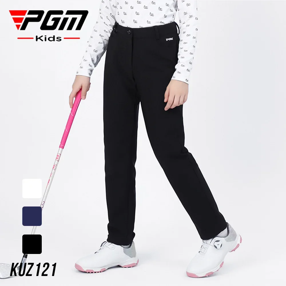 Фото Детские спортивные штаны PGM Golf, модные брюки для девочек, осенне-зимняя молодежная одежда №1