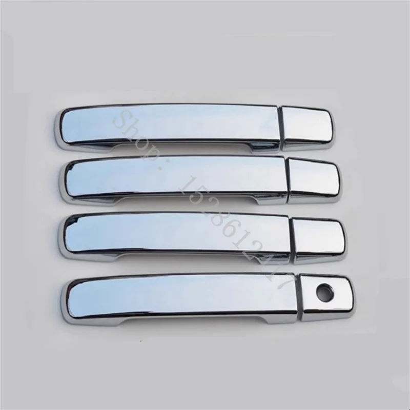 

Автомобильные аксессуары для Nissan Navara Frontier D40 2007 ~ 2015 ABS хромированная дверная ручка чаша дверная ручка защитное покрытие накладка