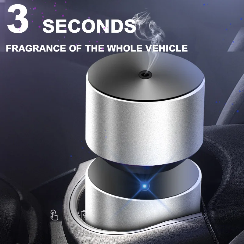 

KOMEITO Waterless Aroma Diffuser Aromatherapy Essential Oil Diffuser USB Scent Nebulizer Home car Air Freshener Hotel Fragrant