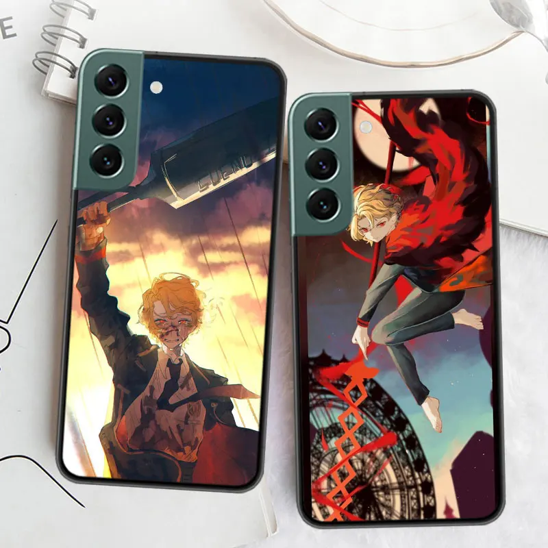 Чехол для телефона Game L-Limbus Company Samsung S8 S7 Galaxy Note 20 Ultra 10 Lite 9 8 M12 M21 M30S M31 M32 M51 M52 J8 J6 J4 Plus M