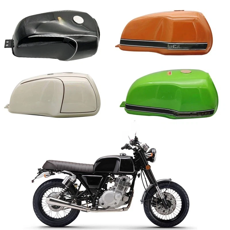 Фото Black7 Daelim Qingqi Youxia Retro Cafe Racer – топливный насос EFI и аксессуары для модифицированного топливного бака №1